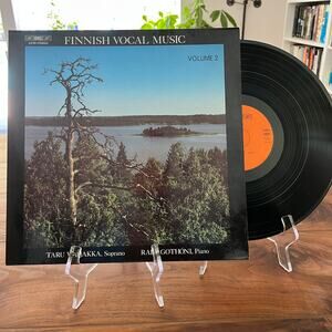 Taru Valjakka Ralf Gothóni Finnish Vocal Music Vol 2 Vinyl LP 1978 BIS LP-89